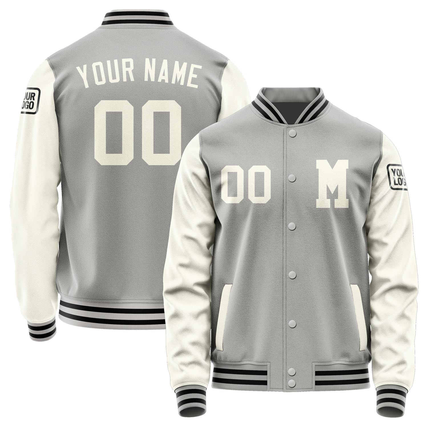 Custom Gray Cream Jacket Jb0404030417031817