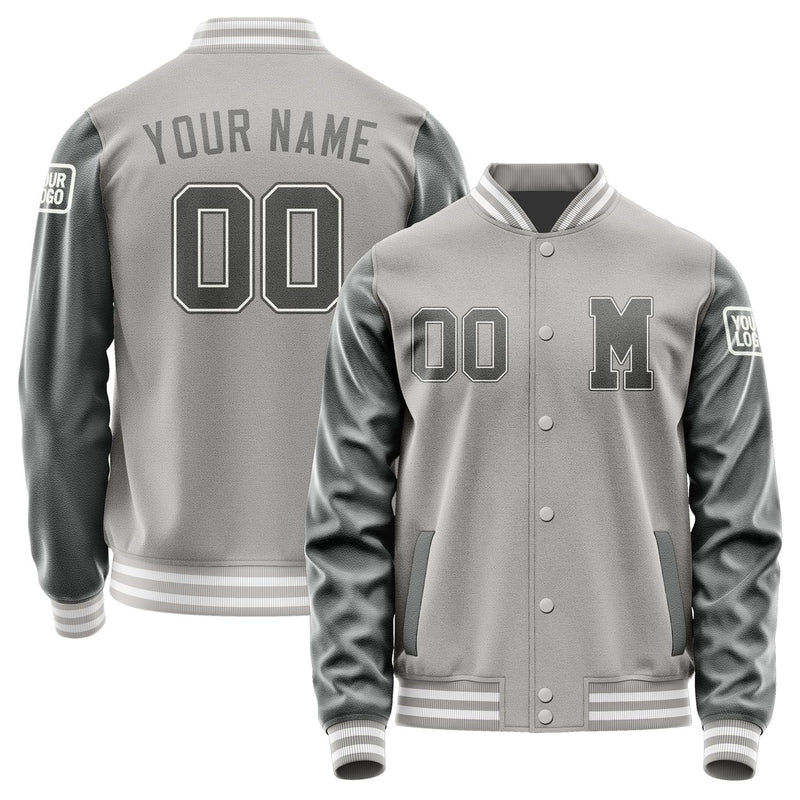 Custom Gray Dark Grey Jacket Jb0404200418201818