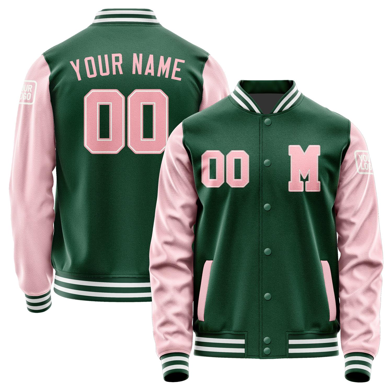 Custom Green Light Pink Jacket Jb0505210518211818