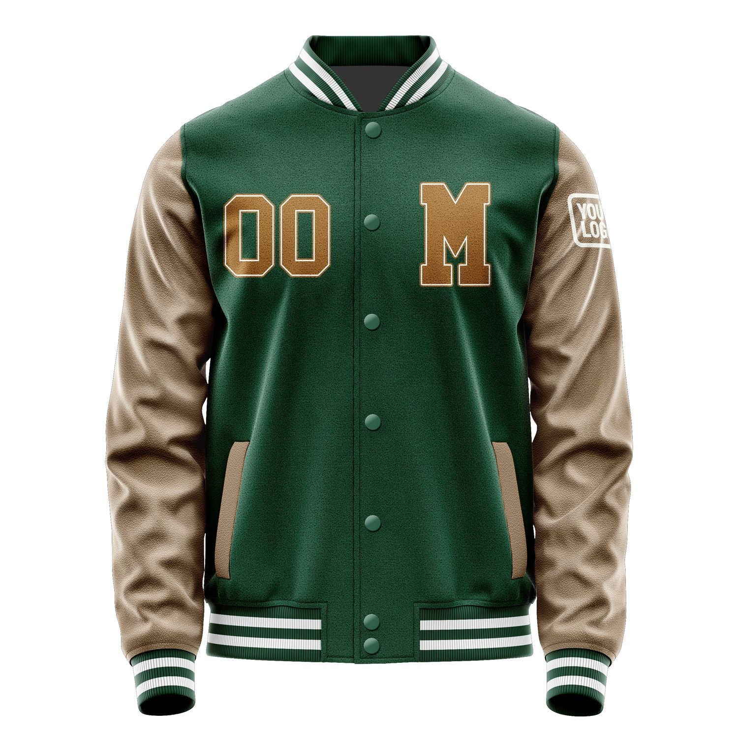 Custom Green Khaki Jacket Jb0505220518221818