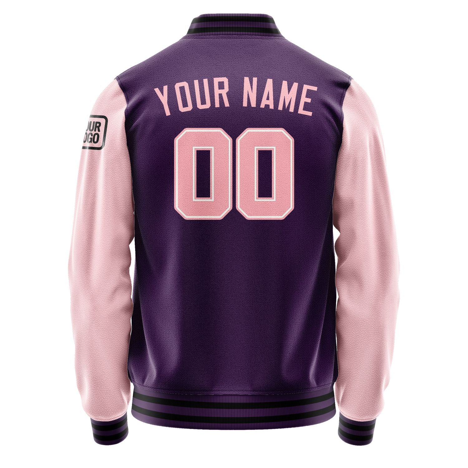 Custom Purple Light Pink Jacket Jb0707210717211817