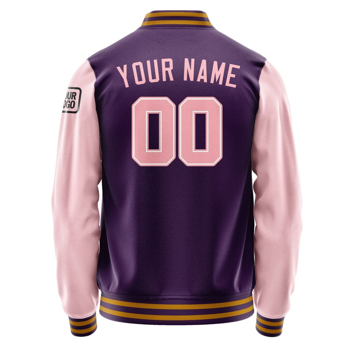 Custom Purple Light Pink Jacket Jb0707210719211817