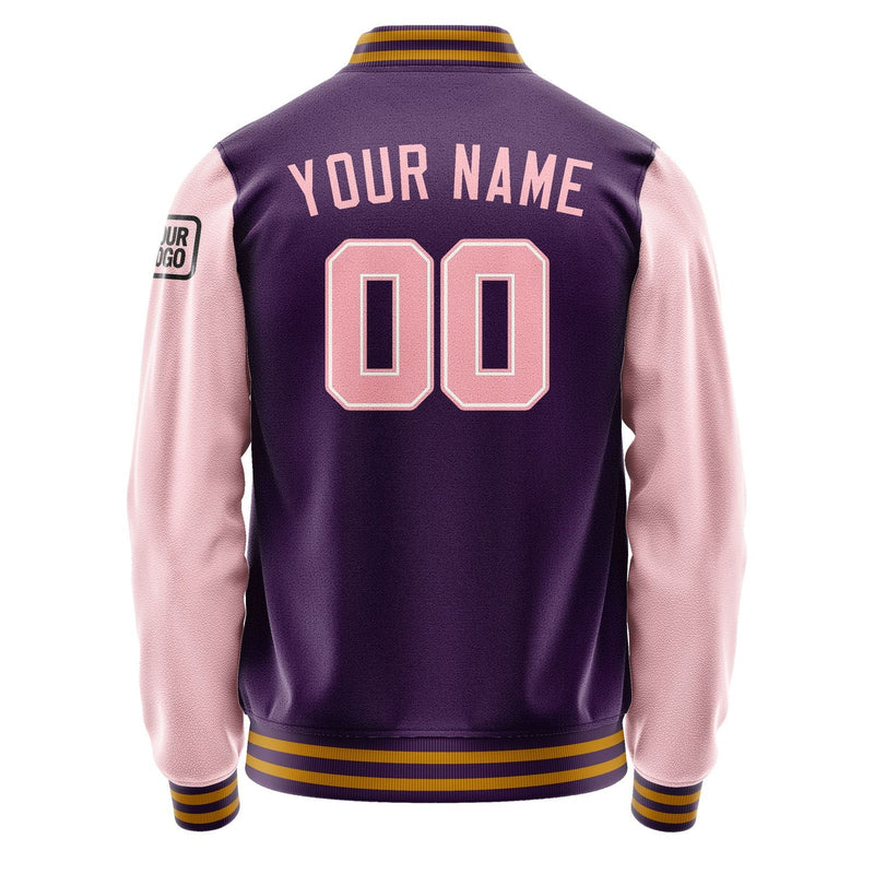 Custom Purple Light Pink Jacket Jb0707210719211817