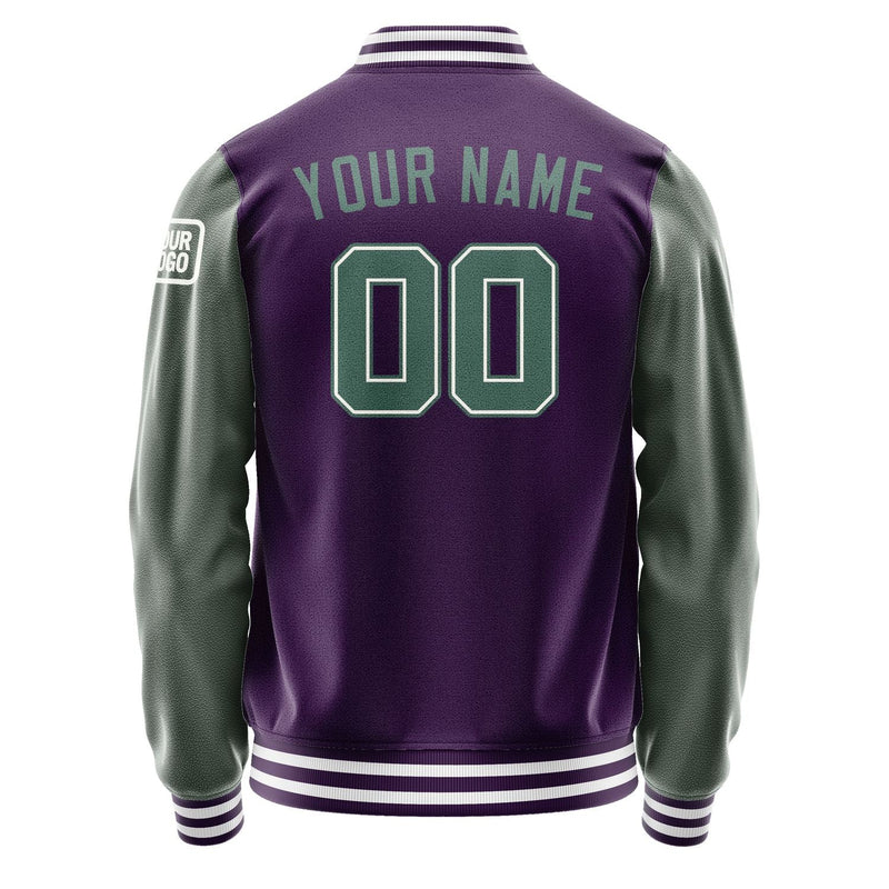 Custom Purple Blue Green Jacket Jb0707270718271818