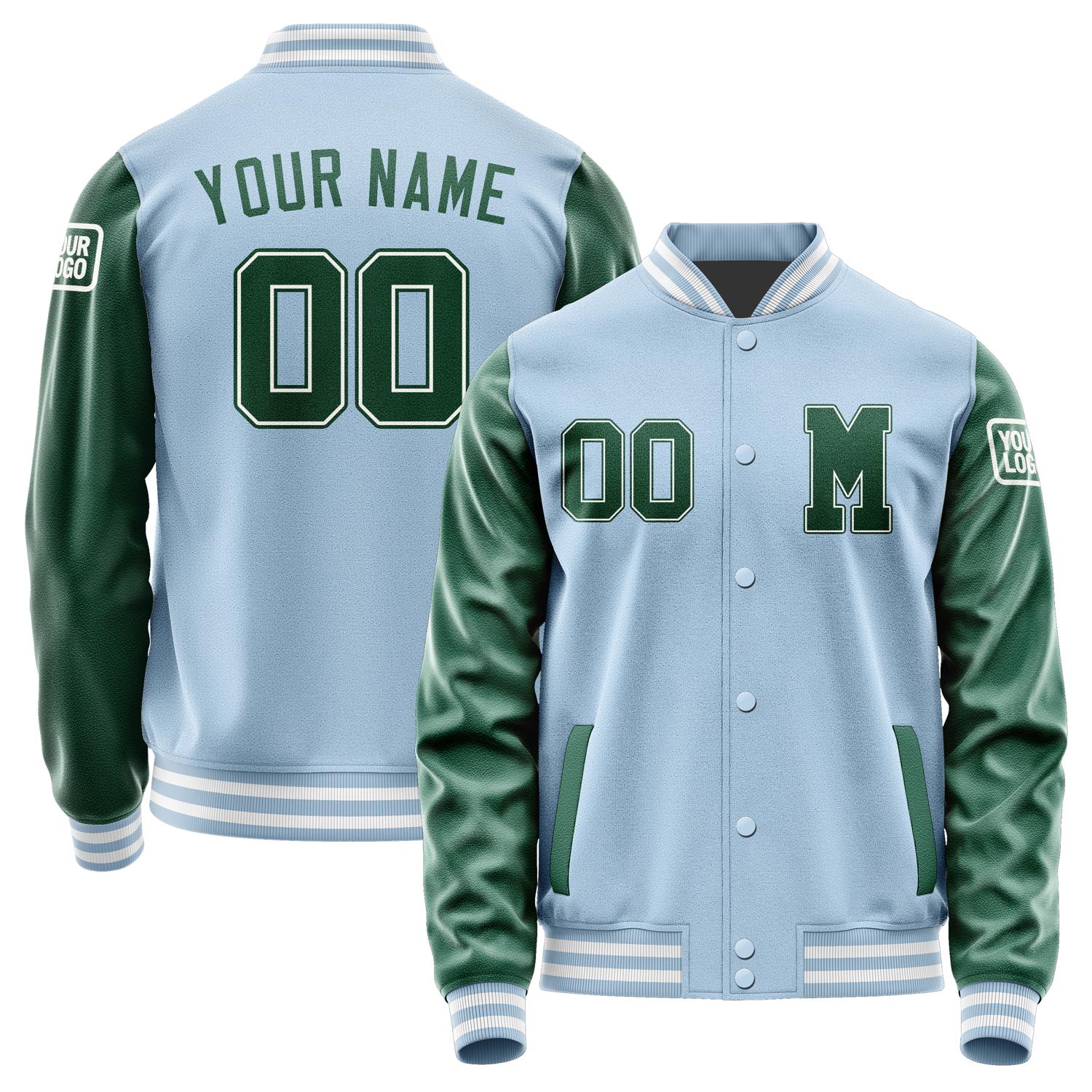 Custom Light Blue Green Jacket Jb0808050818051818