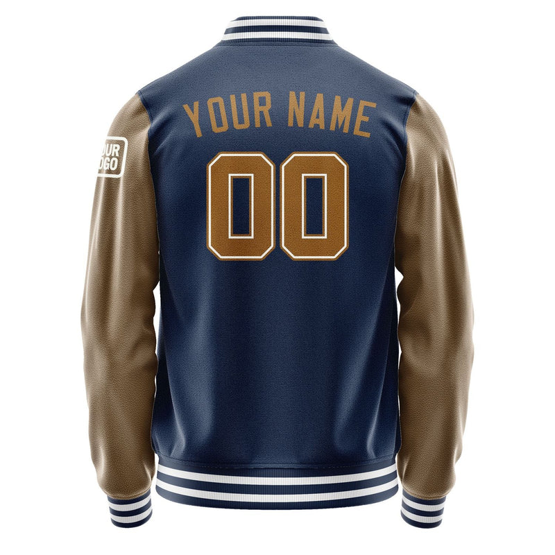 Custom Blue Khaki Jacket Jb1010221018221818