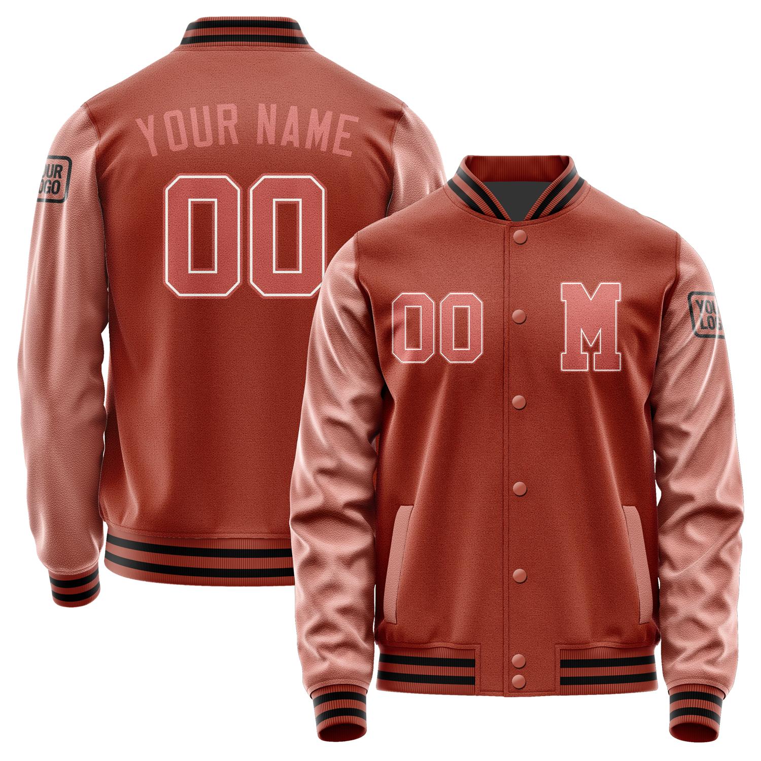 Custom Coral Red Copper Rose Jacket Jb1616291617291817