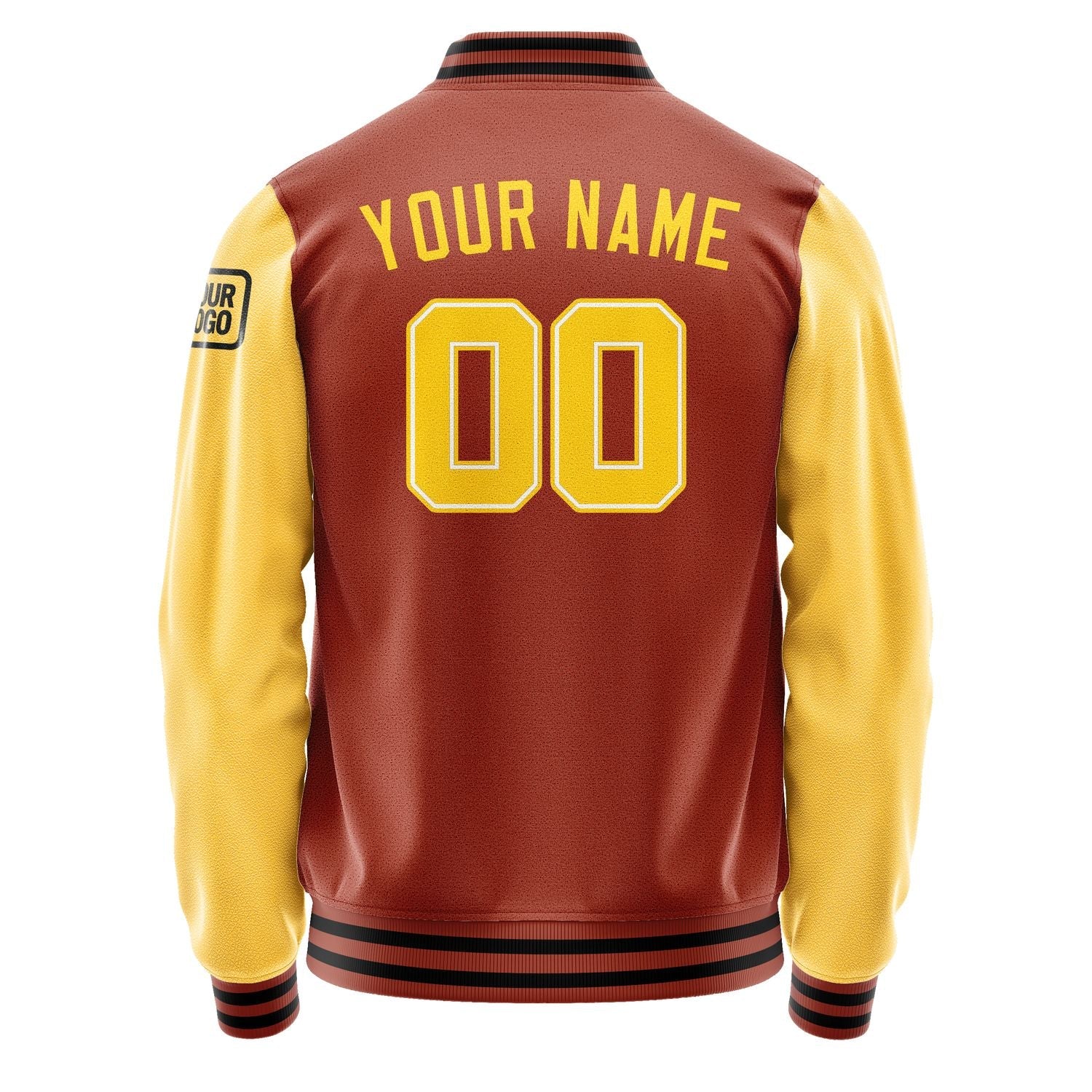 Custom Coral Red Gold Jacket Jb1616301617301817