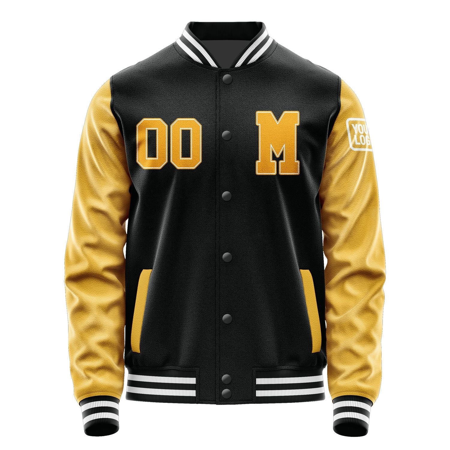 Custom Black Yellow Jacket Jb1717191718191818