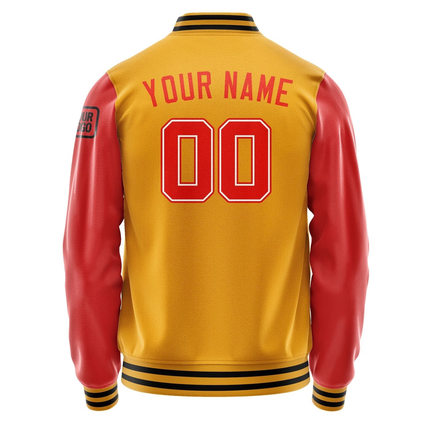 Custom Yellow Orange Red Jacket Jb1919121917121817