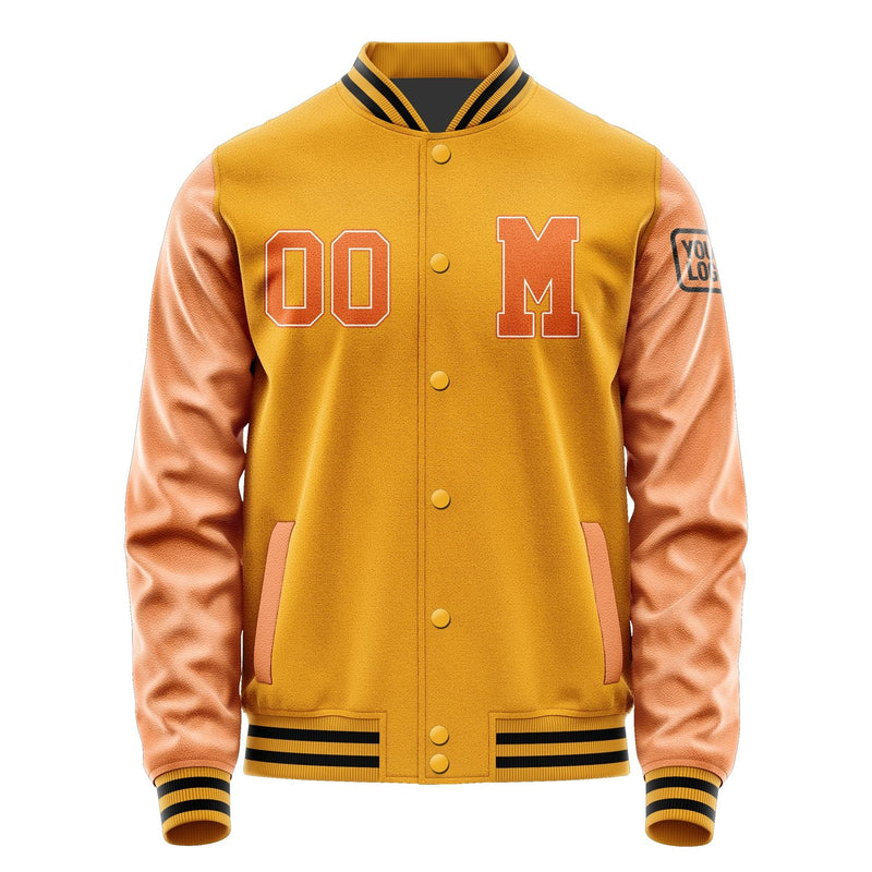 Custom Yellow Orange Jacket Jb1919281917281817