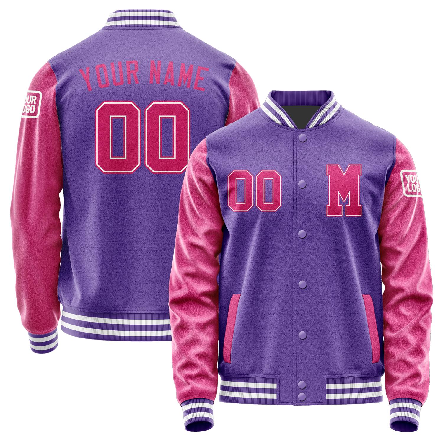 Custom Light Purple Pink Jacket Jb2323132318131818