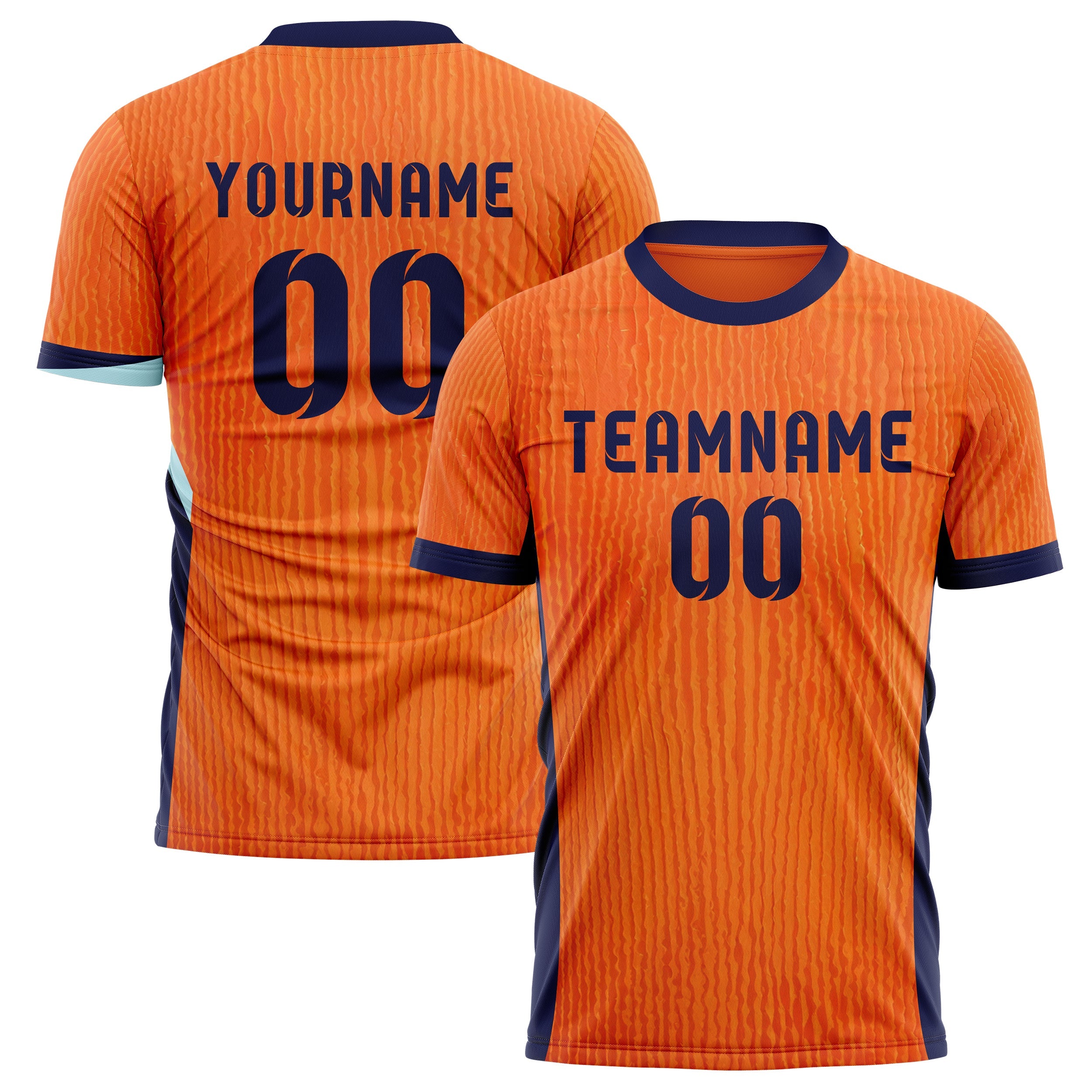Maillot de football domicile inspiré des Pays-Bas – Nom, numéro et logo personnalisés