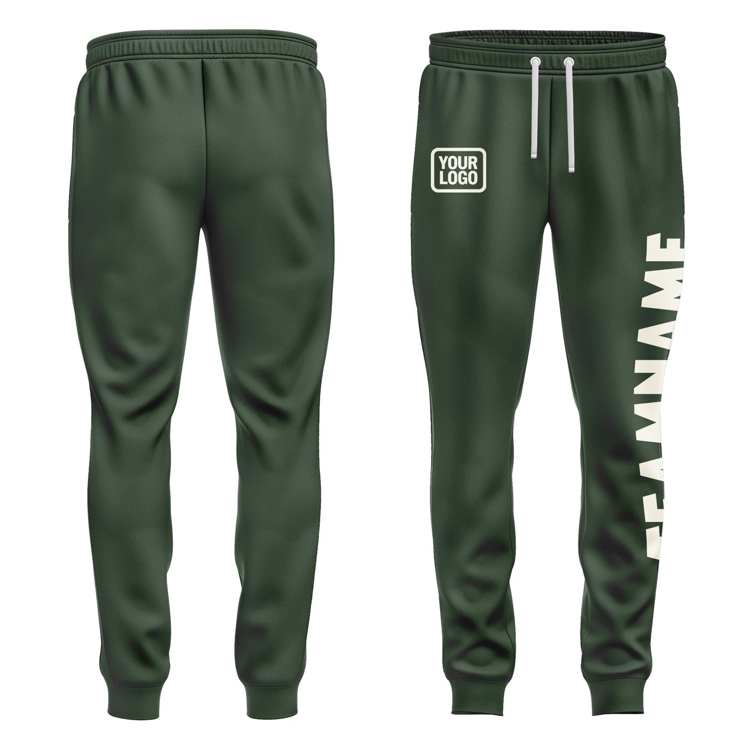 Custom Dark Green Pants PA06B103
