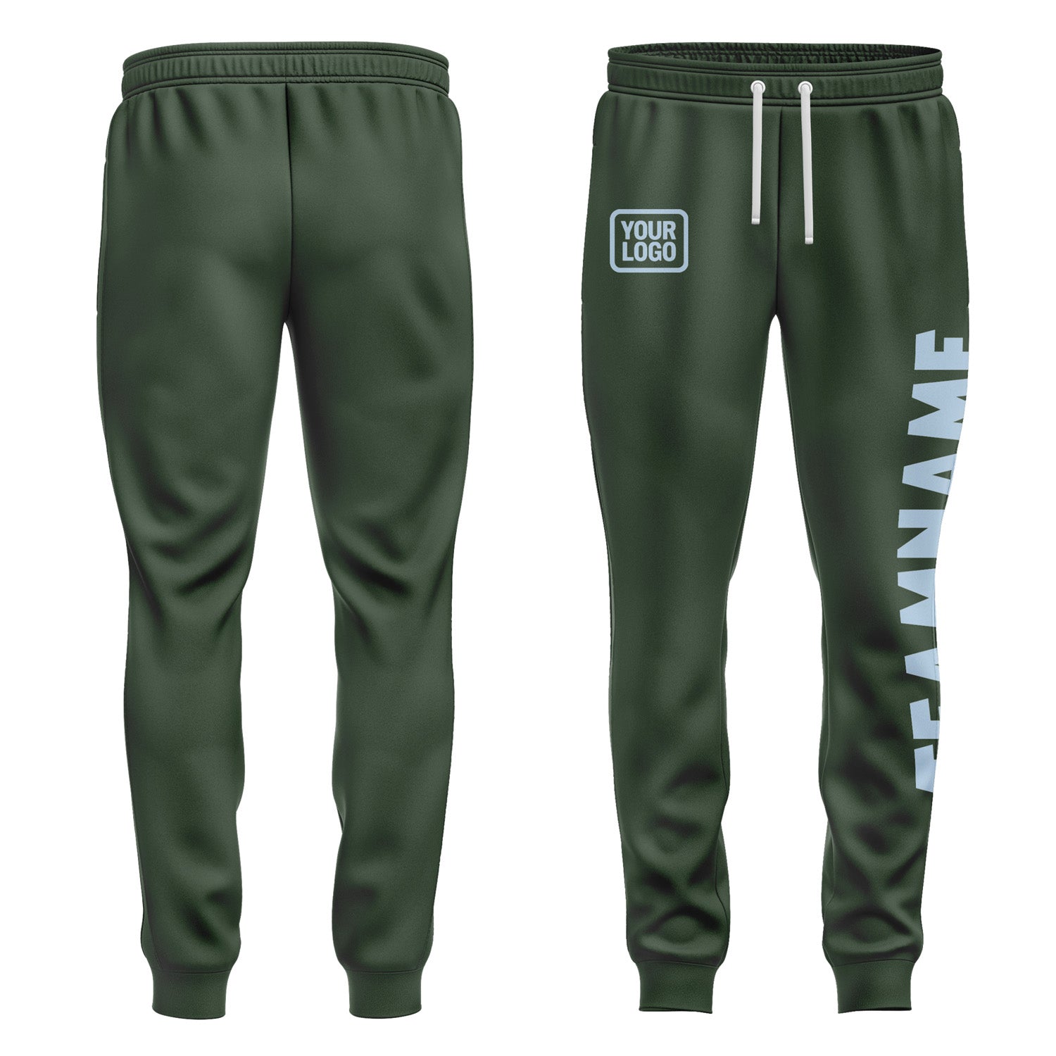 Custom Dark Green Pants PA06B108