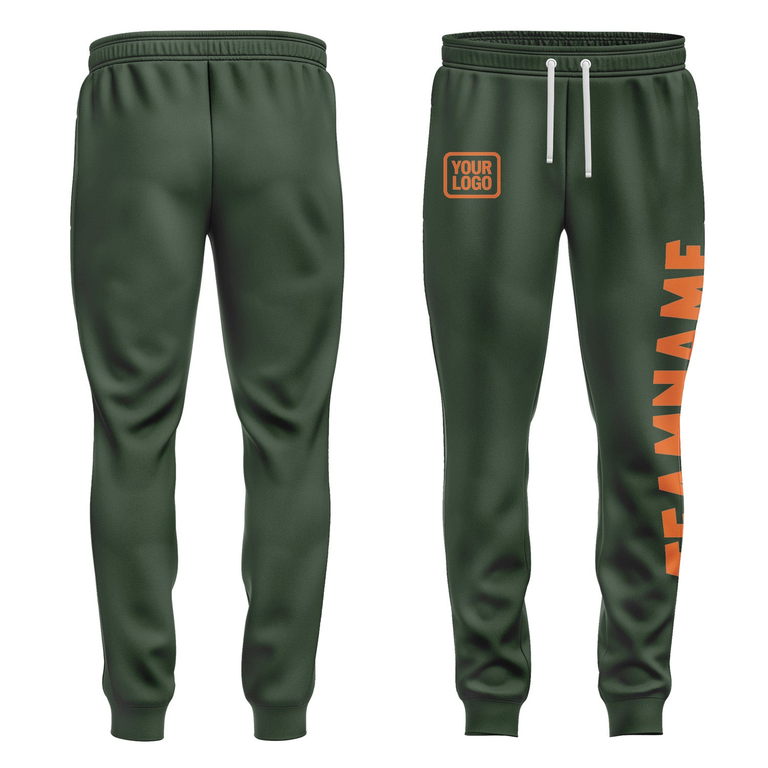 Custom Dark Green Pants PA06B128