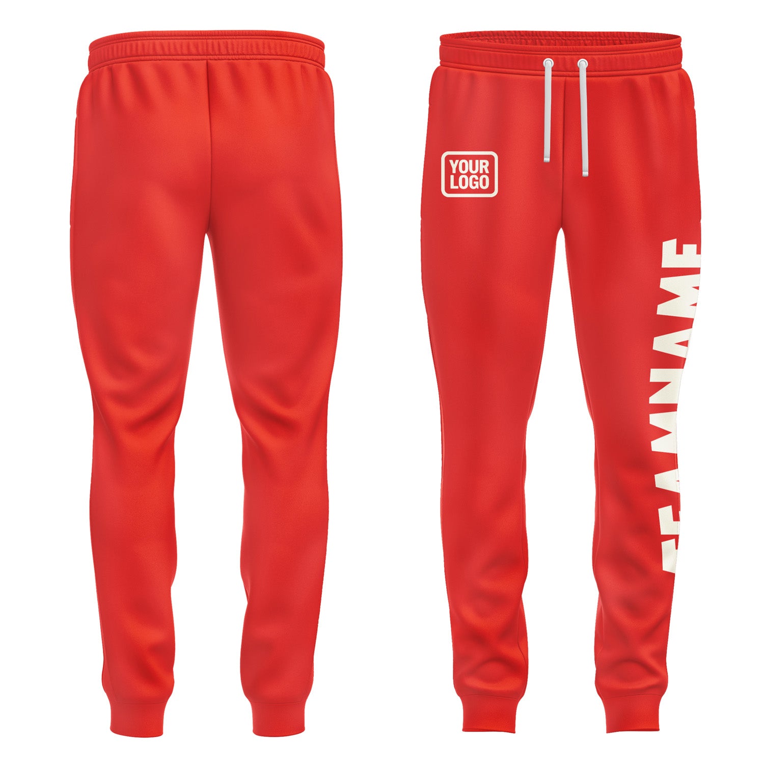Custom Orange Red Pants PA12B103