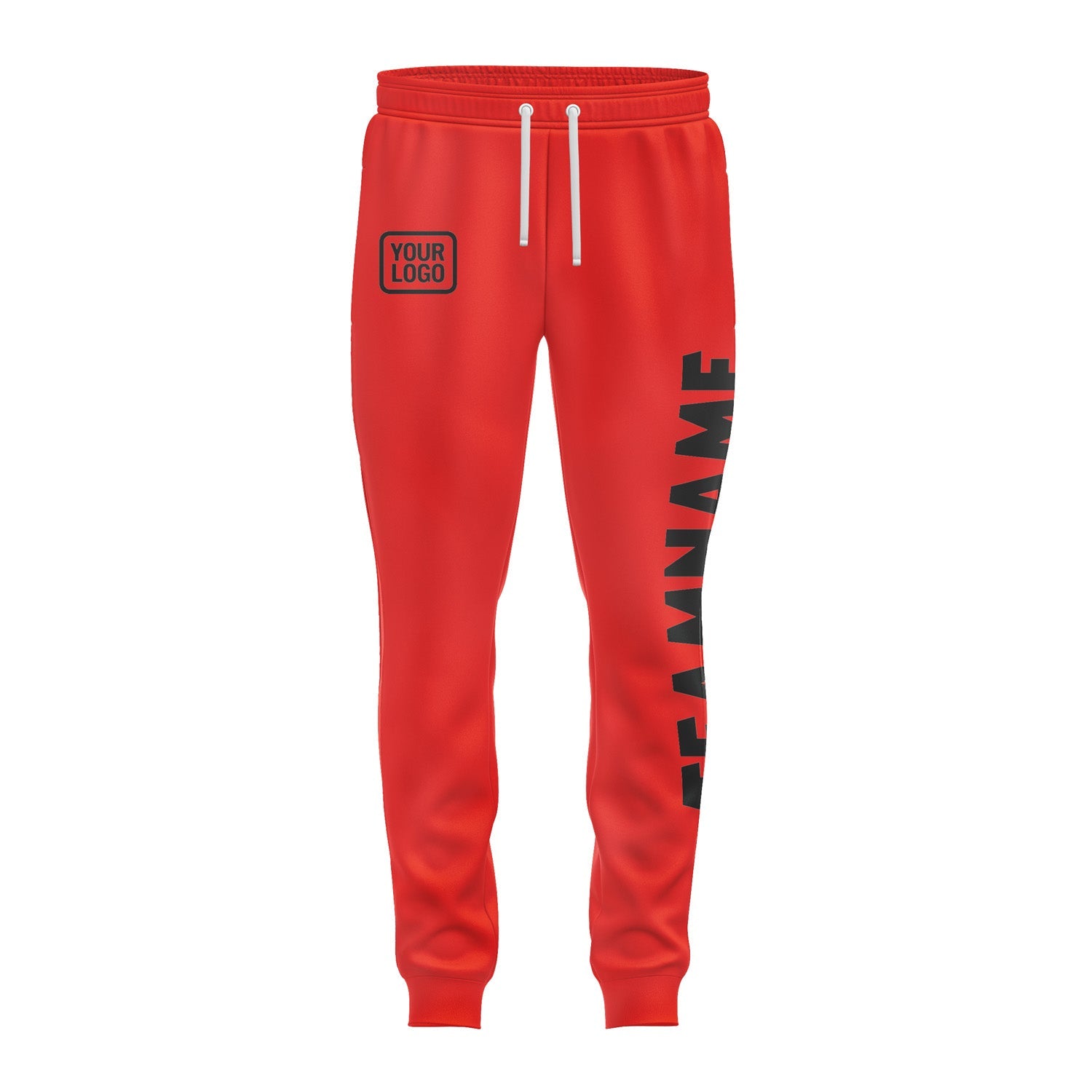 Custom Orange Red Pants PA12B117