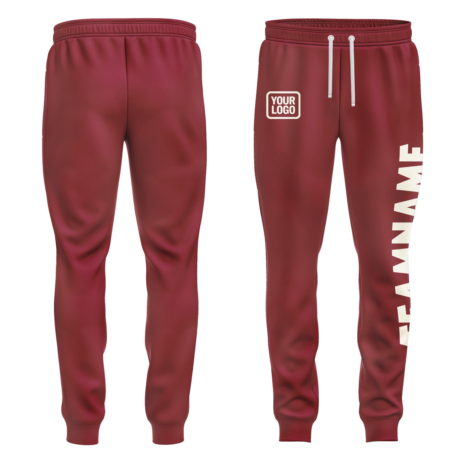 Custom Crimson Red Pants PA15B103