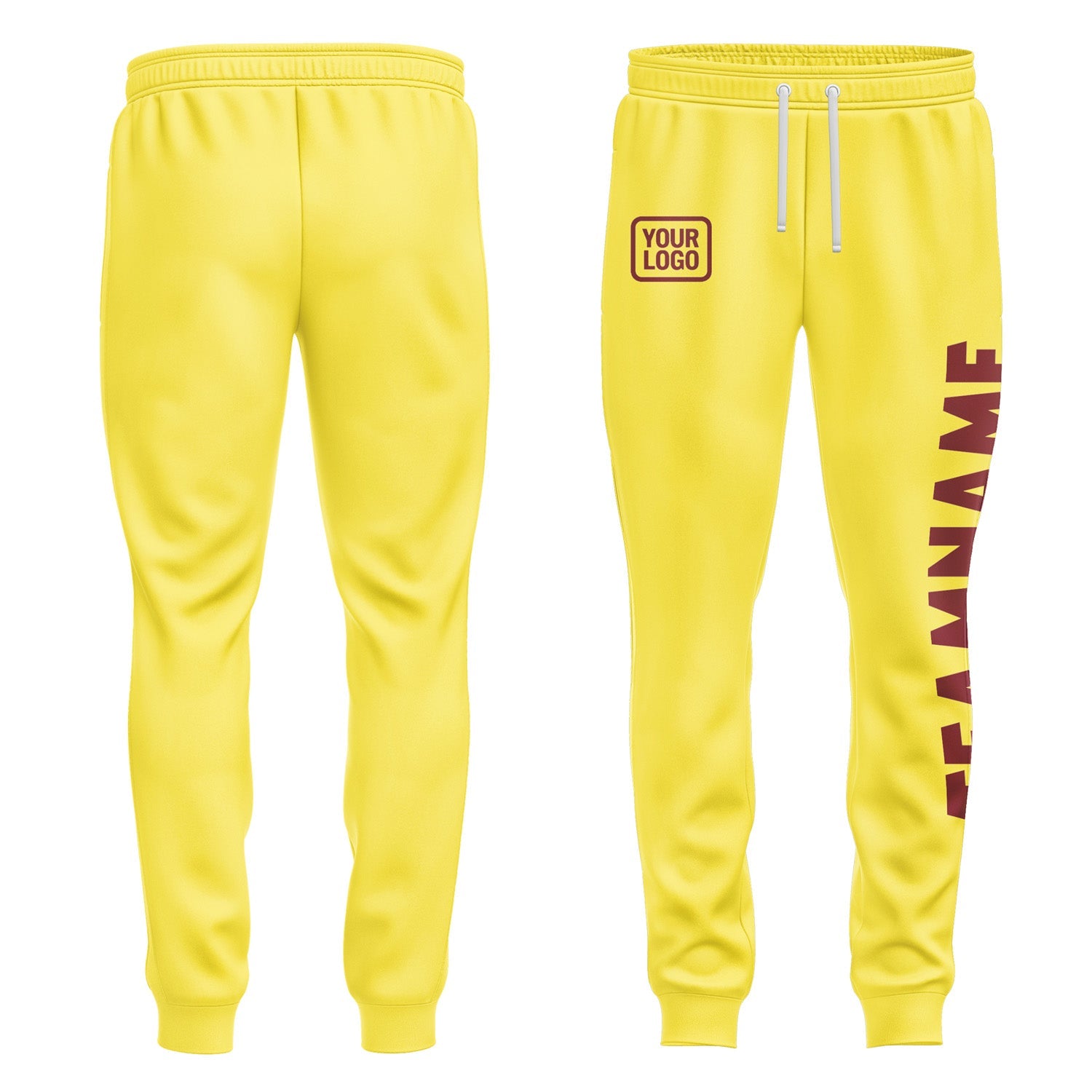 Custom Light Yellow Pants PA26B115