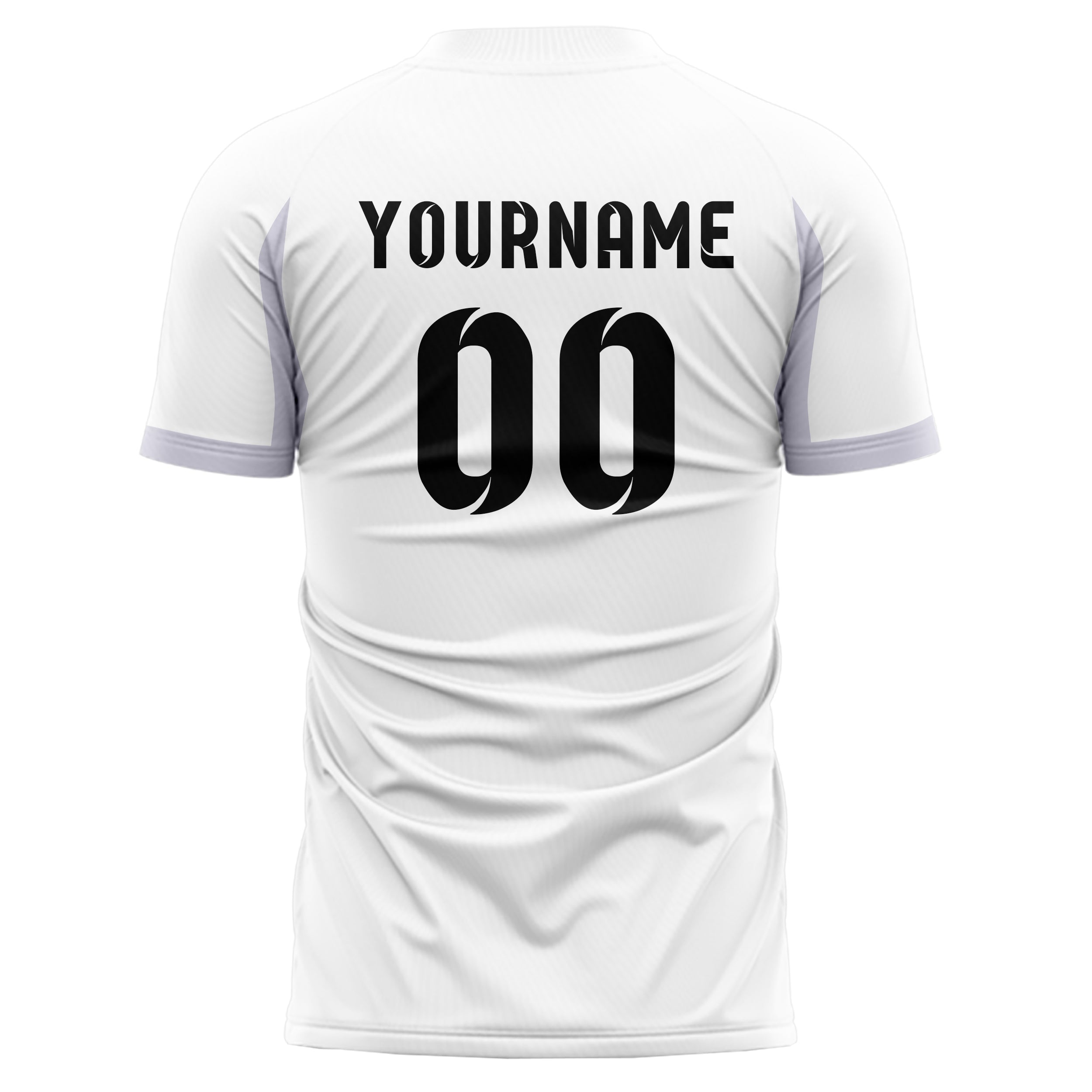 Maillot domicile inspiré du Real Madrid - Nom, numéro et logo personnalisés